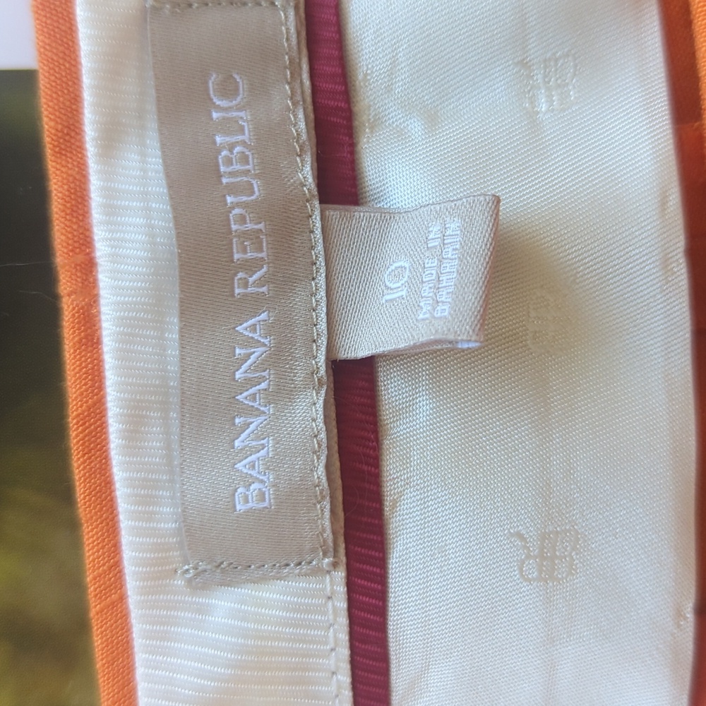Pretty Orange Banana Republic Pants - Picture 2 of 2